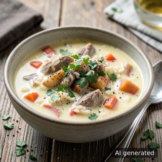Чорба с месо и зеленчуци