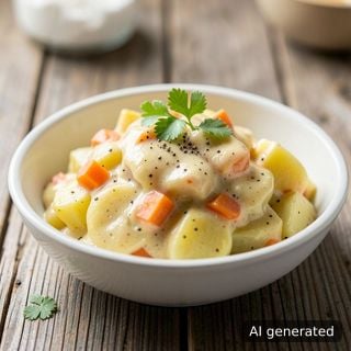 Фрикасе от картофи (немска рецепта)