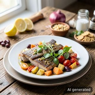 Гювеч с риба по моряшки